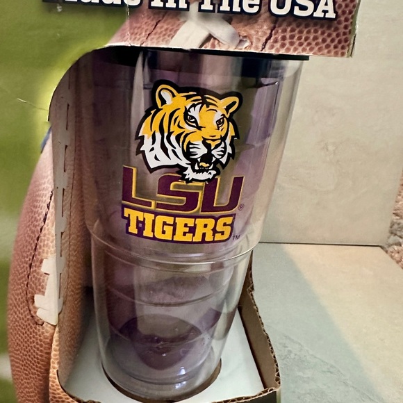 LSU Tigers Tailgater 6pk Collegiate Drinkware 24 oz Beverage/Tumblers NEW IN BOX - Picture 2 of 7